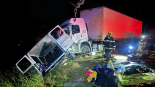 Colisão entre carreta e van deixa nove mortos e dez feridos em MG