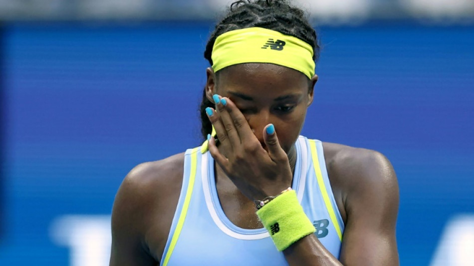 Coco Gauff se une a las estrellas caídas en el Abierto de EEUU