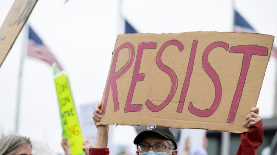'Hands Off!' Anti-Trump Americans flood Washington